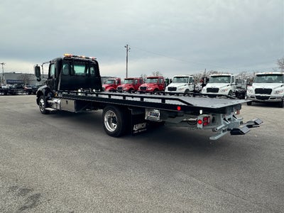 2025 Kenworth T280 WITH A CENTURY 21.5' STEEL CARRIER