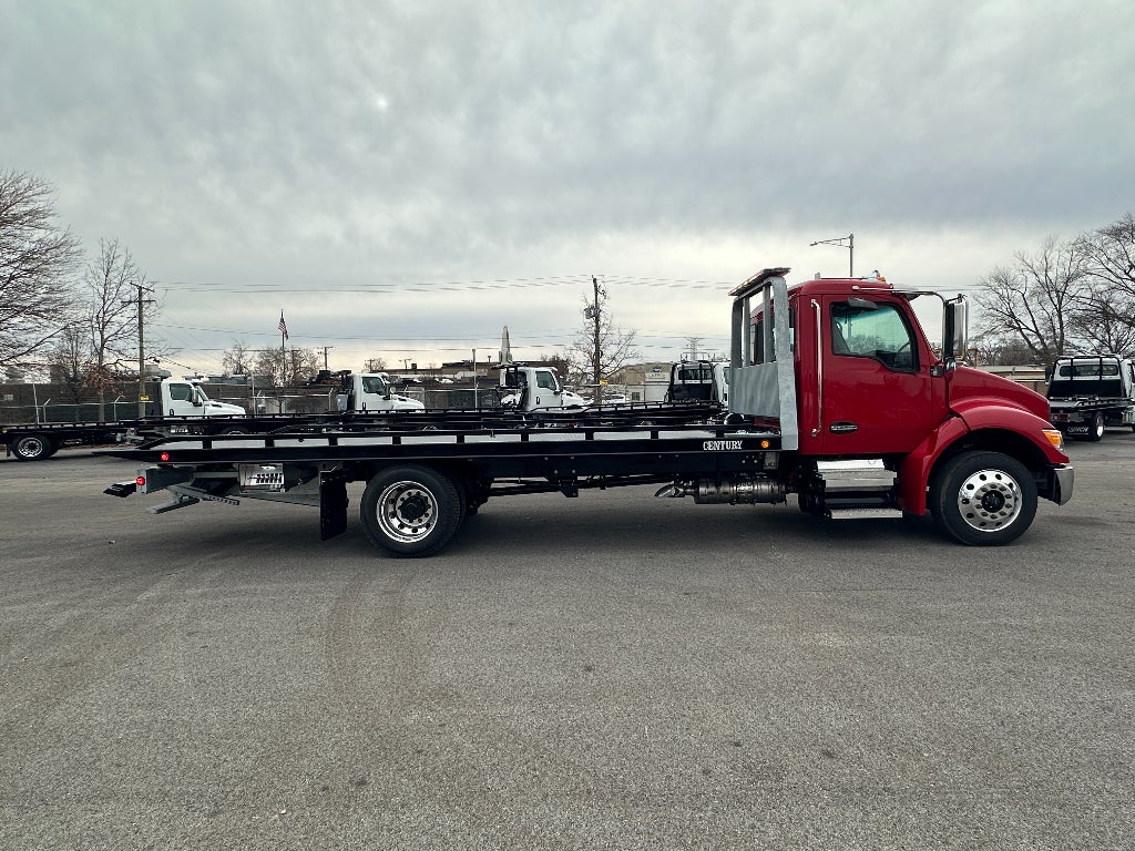 2025 Kenworth T280 WITH A CENTURY 21.5' STEEL CARRIER
