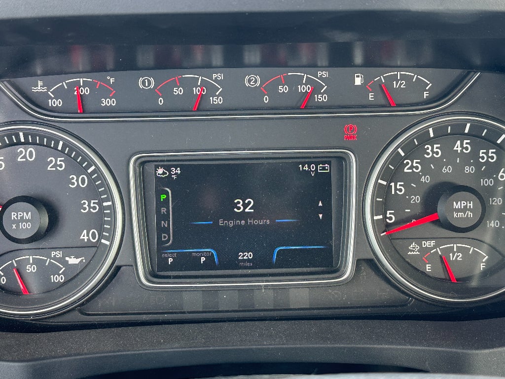 2025 International MV607 WITH A CENTURY 21.5' STEEL CARRIER