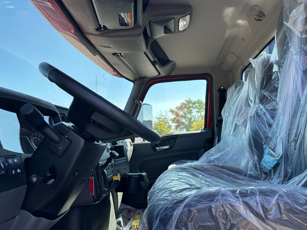 2025 International MV607 WITH A CENTURY 21.5' STEEL CARRIER