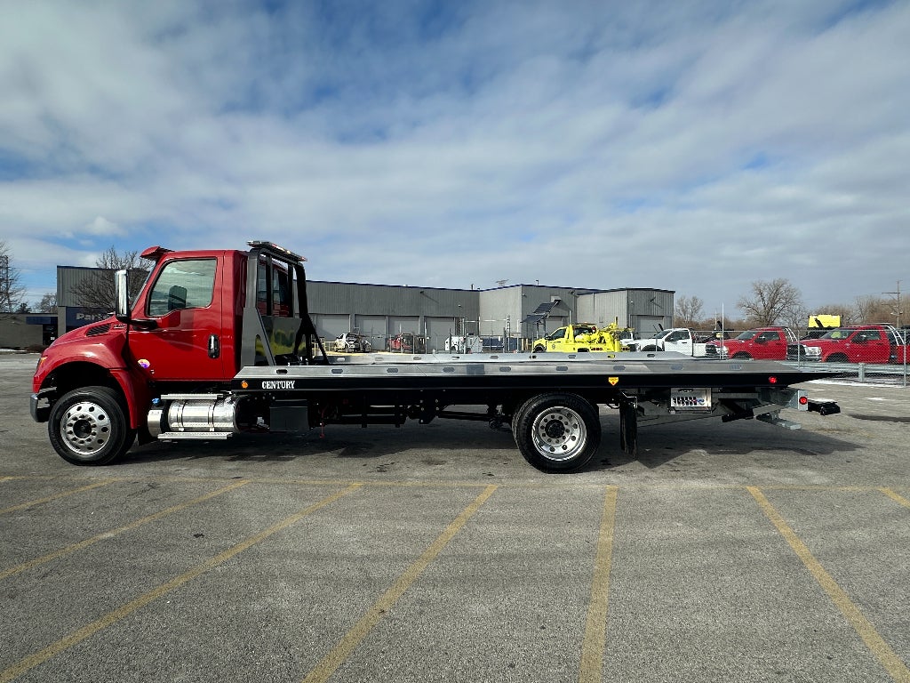 2025 International MV607 WITH A CENTURY 21.5' STEEL CARRIER