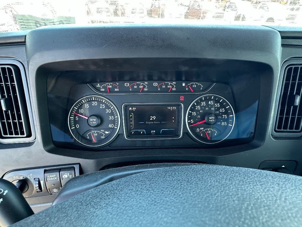 2025 International MV607 WITH A CENTURY 21.5' STEEL CARRIER