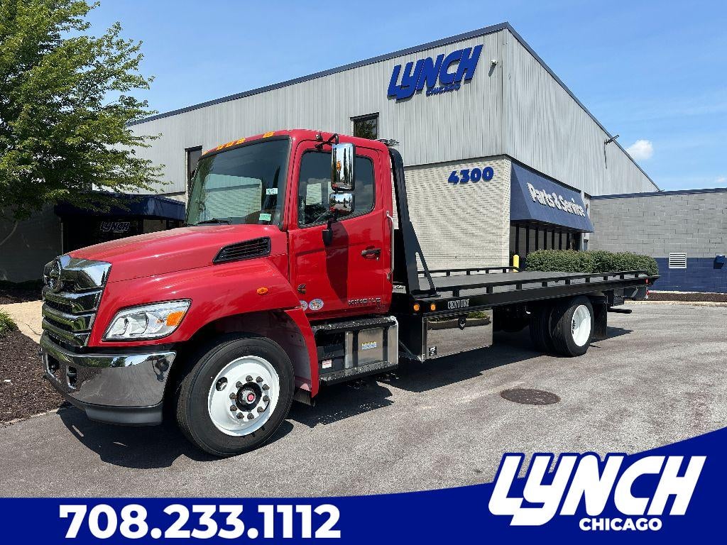 2025 Hino L6 WITH A CENTURY 21.5' STEEL CARRIER