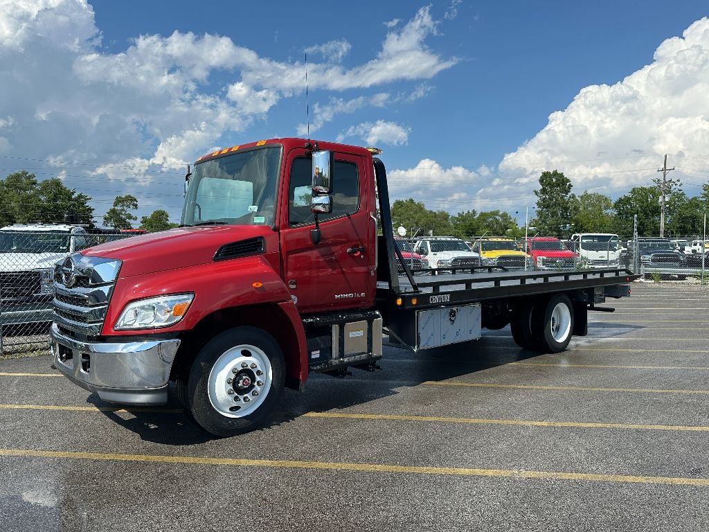 2025 Hino L6 WITH A CENTURY 21.5' STEEL CARRIER