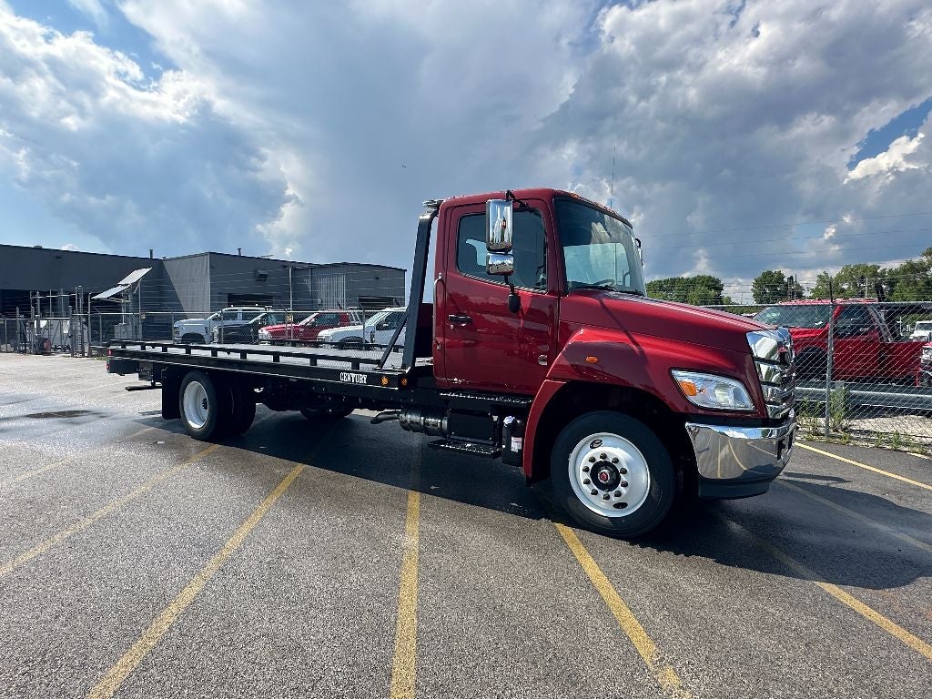 2025 Hino L6 WITH A CENTURY 21.5' STEEL CARRIER
